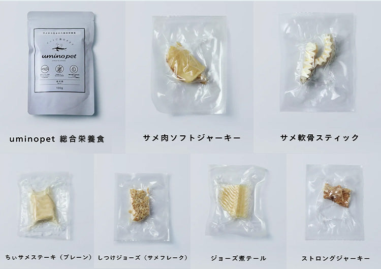 総合栄養食とおやつ6種の商品写真